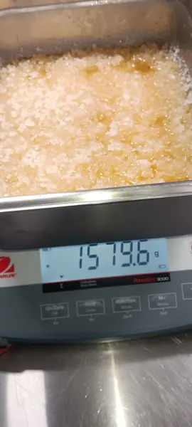 Close-up of cannabis concentrate texture