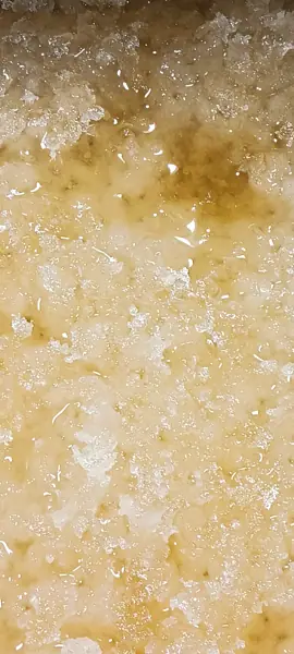 Close-up of cannabis concentrate texture