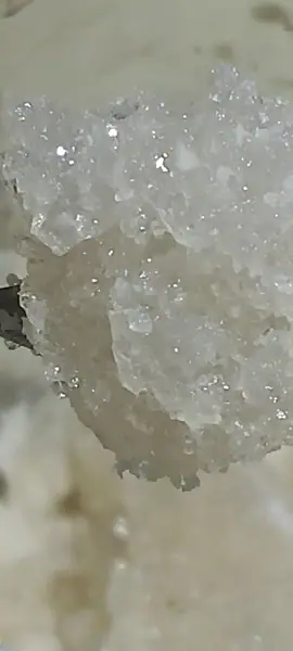 THCa diamond crystals, macro photo