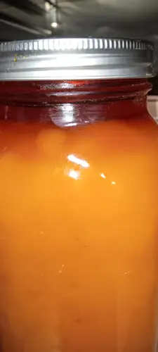 Golden cannabis extract during post-processing